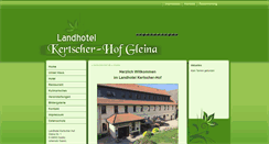 Desktop Screenshot of kertscher-hof.de